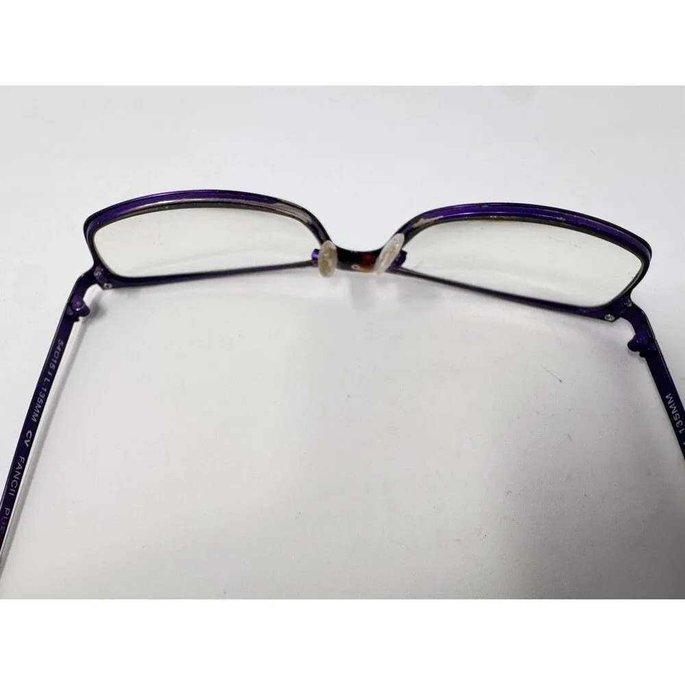 Steve Madden FANCII Eyeglass Frames Only 54-15-135 Purple CV